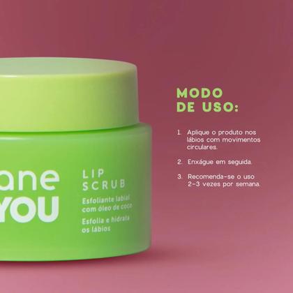 Imagem de Esfoliante labial com óleo de coco - lip scrub 4you 15g