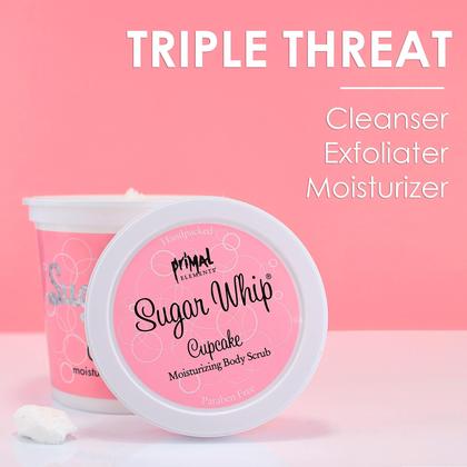 Imagem de Esfoliante Primal Elements Sugar Whip Cupcake 300ml