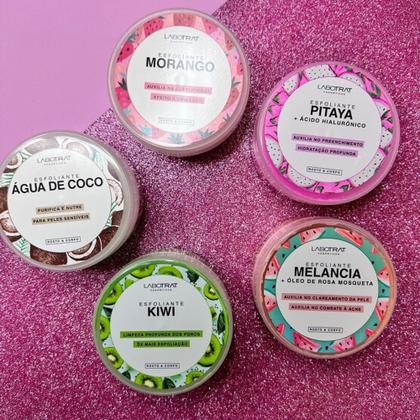 Imagem de Esfoliante Rosto e Corpo Labotrat 2 em 1 MORANGO 150gr