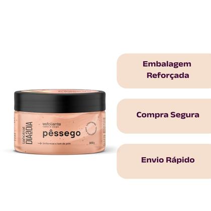Imagem de Esfoliante Rosto e Corpo Pessego Dia a Dia Labotrat 300g