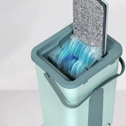 Imagem de Esfregão Mop com Balde Multiuso  Para Todos os Ambientes