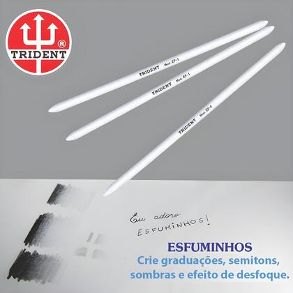 Imagem de Esfuminho para Desenho  5,10 Mm Trident Mod Ef-1