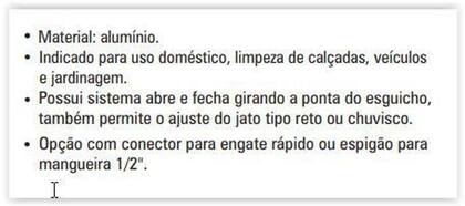 Imagem de Esguicho para Mangueira 1/2" A01005 - Alumínio Ajax