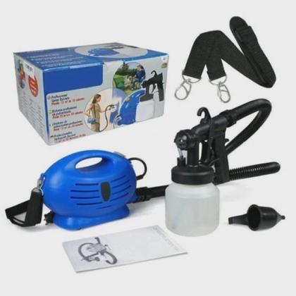 Imagem de Esguicho pistola automatica 650w compressor pulverizadora de tinta eletrica paint mania 220v
