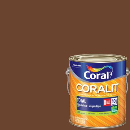 Imagem de Esmalte a Base de Água Coralit Total Zero Brilhante 3,6 Litros - CORAL