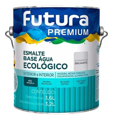 Imagem de Esmalte Base Água Madeiras Pvc Futura 3,6l Sem Cheiro Cores