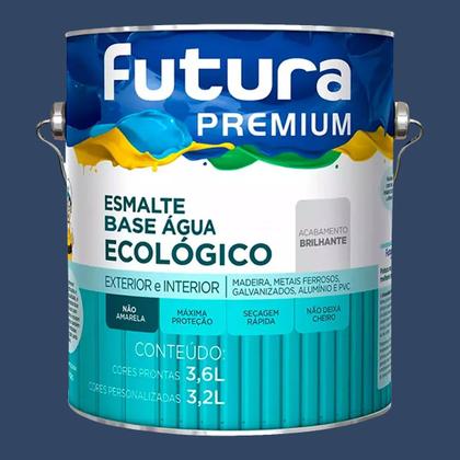 Imagem de Esmalte Base Água Madeiras Pvc Futura 3,6l Sem Cheiro Cores