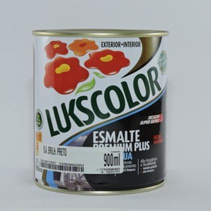 Imagem de Esmalte branco fosco 900ml base àgua lukscolor