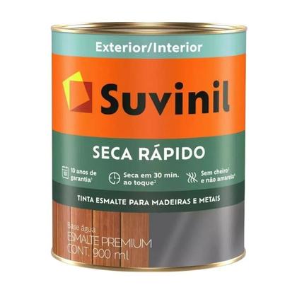 Imagem de Esmalte Brilhante Suvinil Base d'Água Cor e Proteção 900ml