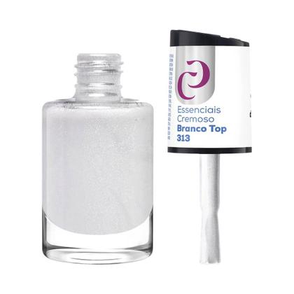 Imagem de Esmalte Cora Essenciais Cremoso Branco Top