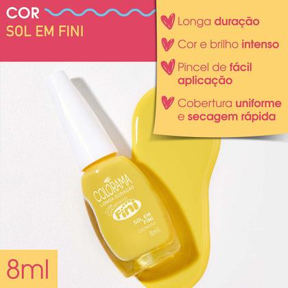 Imagem de Esmalte Cremoso Colorama Coleção Fini