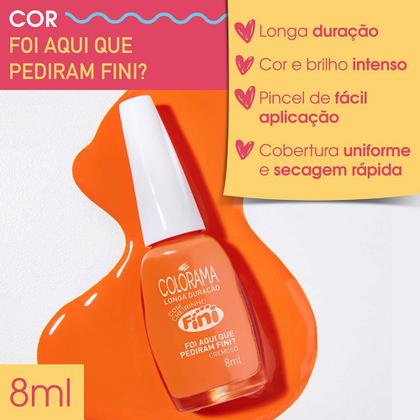 Imagem de Esmalte Cremoso Colorama Coleção Fini