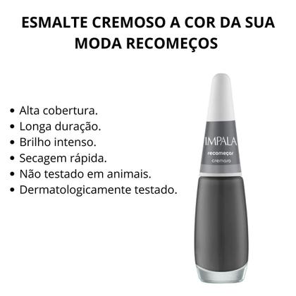 Imagem de Esmalte Cremoso Impala A Cor da Sua Moda Recomeços 7,5ml