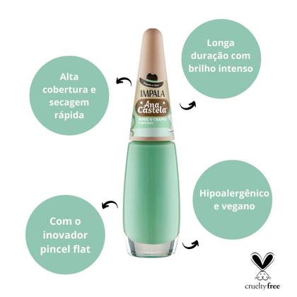 Imagem de Esmalte Cremoso Impala Ana Castela Bota O Chapéu 7,5ml