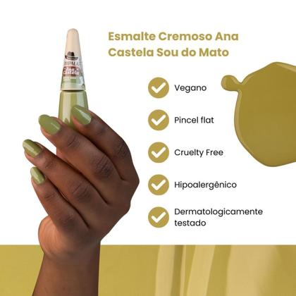 Imagem de Esmalte Cremoso Sou Do Mato Ana Castela Impala Manicure