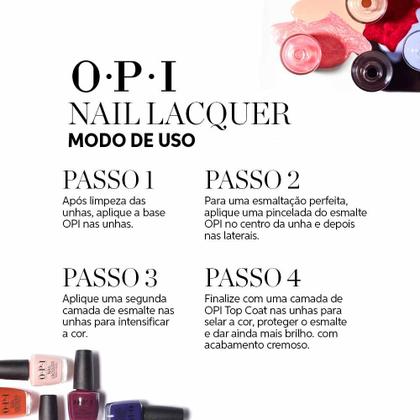 Imagem de Esmalte Cremoso Vermelhos O.P.I Nail Lacquer