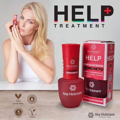Imagem de Esmalte de Tratamento Fortalecedor Concreto Help Ana Hickmann 9ml