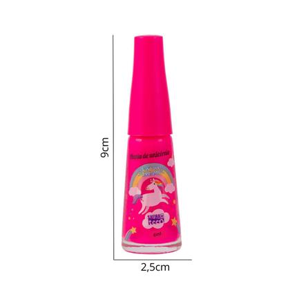 Imagem de Esmalte De Unha Infantil Coleção Mania De Unicórnio Safira