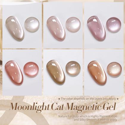 Imagem de Esmalte de Unhas Magnético Born Pretty Cat Eye Gel - 6 Unidades de 7ml