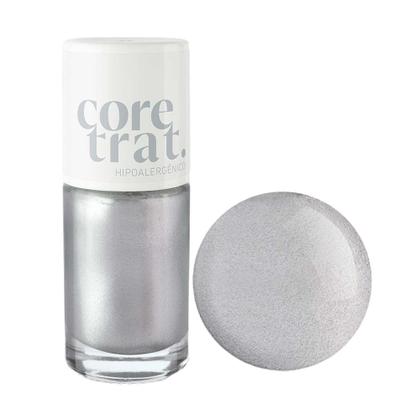 Imagem de Esmalte Efeito Gel Coretrat Metálico Silver Dust Blant