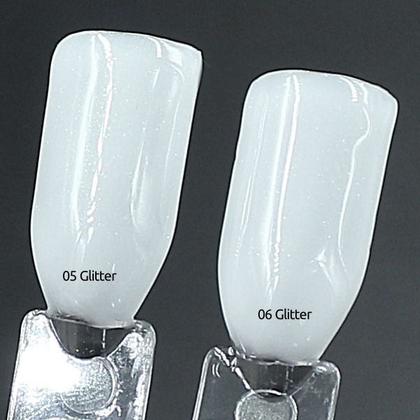 Imagem de Esmalte em gel branco renda linha white shine d&z para unhas blindagem