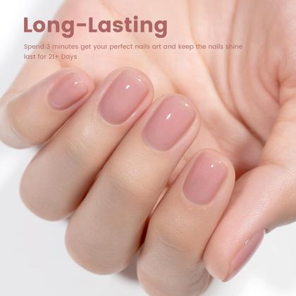 Imagem de Esmalte em Gel RARJSM - Cores Nude, Cinza, Malva e Rosa - 15ml