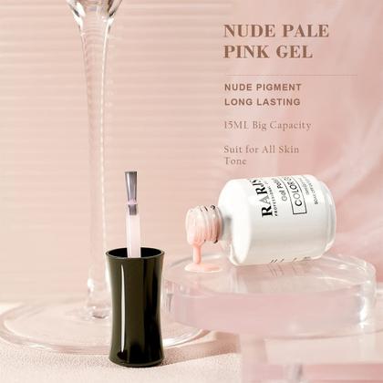 Imagem de Esmalte em Gel RARJSM Nude Pale Pink 15ml - Acabamento Puro