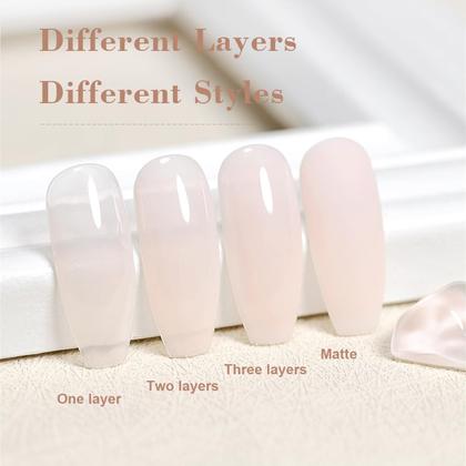 Imagem de Esmalte em Gel RARJSM Nude Pale Pink 15ml - Acabamento Puro