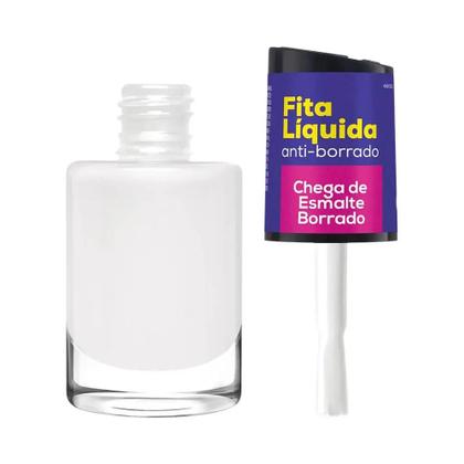Imagem de Esmalte Fita Líquida Para Unhas Chega De Esmalte Borrado Cora 10ml