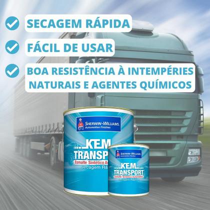 Imagem de Esmalte Kem Transport Vermelho Royal VW 900ml