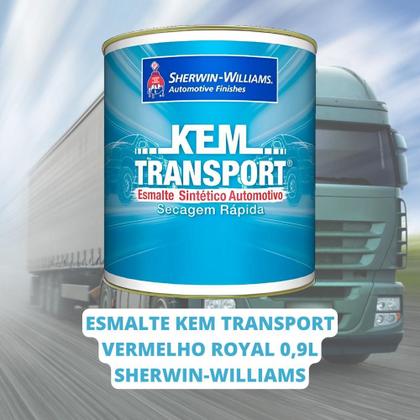 Imagem de Esmalte Kem Transport Vermelho Royal VW 900ml