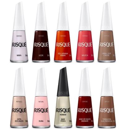 Imagem de Esmalte linha Cremoso Risqué 8ml