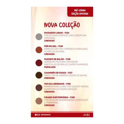 Imagem de Esmalte Paisagem Lunar 10ml Coleção Capadócia Anita 1134