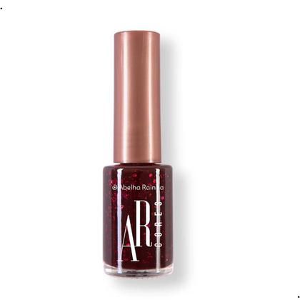 Imagem de Esmalte Para Unha Rubi Glitter Ar Cores Abelha Rainha REF 4472