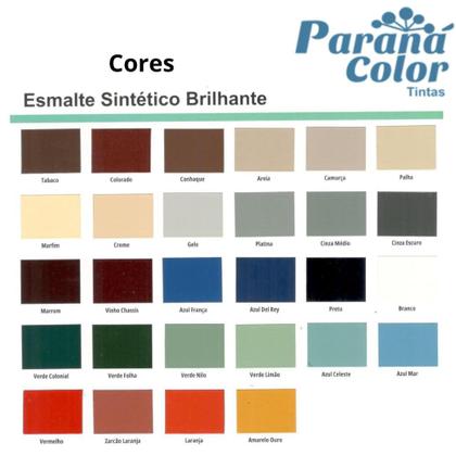 Imagem de Esmalte Paraná Color Sintético Brilhante Creme 18 Litros