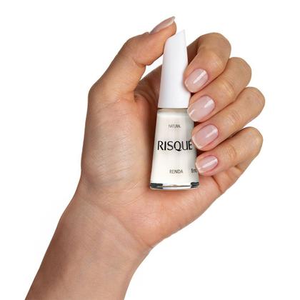 Imagem de Esmalte Risqué Branco Natural Novo Renda 8ml