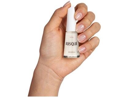Imagem de Esmalte Risqué Branco Natural Rendinha 8ml