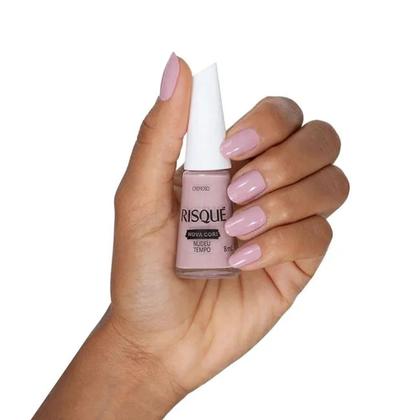 Imagem de Esmalte Risqué Cremoso Nudeu Tempo