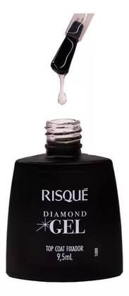 Imagem de Esmalte Risqué Diamond Gel Fixador Top Coat 9,5ml