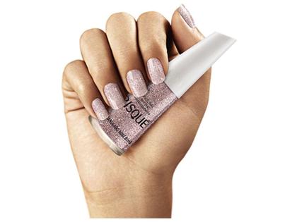 Imagem de Esmalte Risqué Granulado Rosé Glitter - Hipoalergênico 8ml