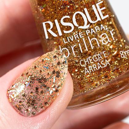 Imagem de Esmalte Risqué Livre Para Brilhar Chega E Arrasa