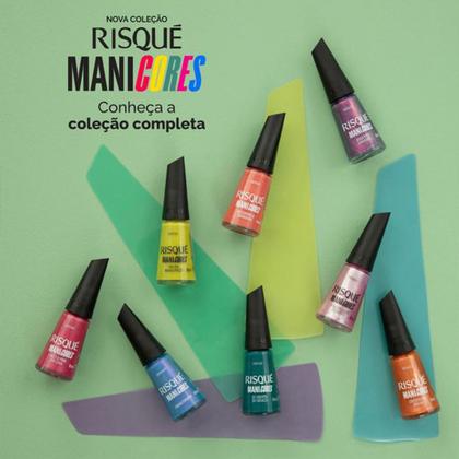 Imagem de Esmalte Risqué ManiCores Credita No Brilho Metálico 8 ml
