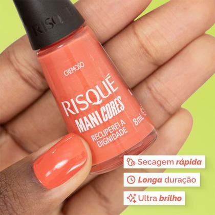 Imagem de Esmalte Risqué ManiCores Recuperei A Dignidade Cremoso 8ml