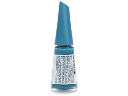 Imagem de Esmalte Risqué Nosso Metaverso Meu Avatar Minhas - Regras Azul Cremoso Hipoalergênico 8ml