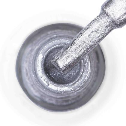 Imagem de Esmalte Risqué Nova Cor Metálico Cor Prata na Lata 8ml