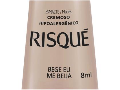 Imagem de Esmalte Risqué Nude Cremoso Bege Eu Me Beija