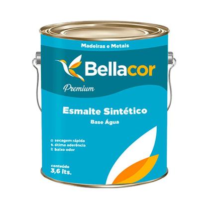 Imagem de Esmalte Sintético Fosco Branco 3,6L Base Água - Bellacor