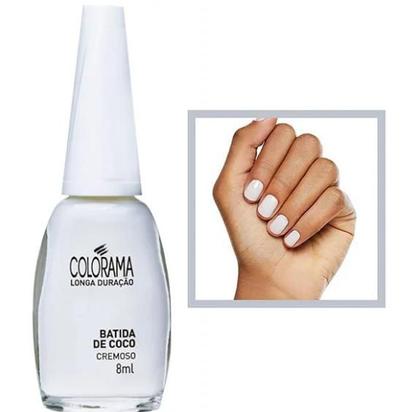 Imagem de Esmaltes Colorama Naturais Branco 8ml