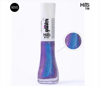 Imagem de Esmaltes Glitter Refletivo Multichrome Hits - Diamante Violeta