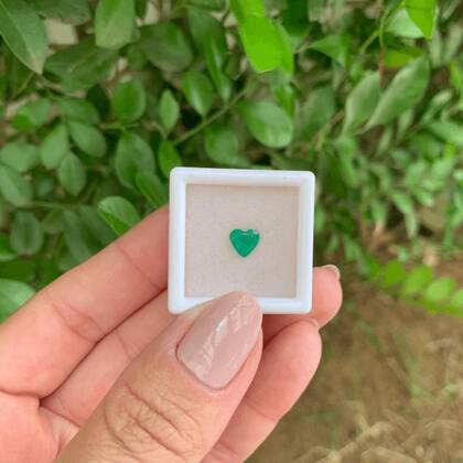 Imagem de Esmeralda Coração 0,58ct